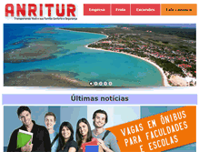 Tablet Screenshot of anritur.com.br
